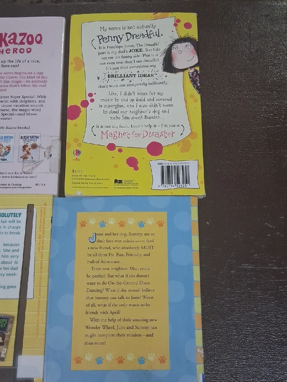 Penny‎ Dreadful (9 Scholastic chapter books for early readers)